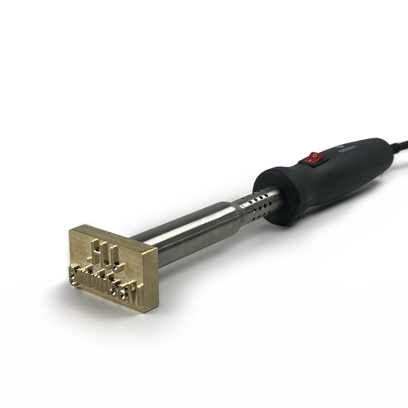 Elektrische brandstempel met eigen logo - JH Machining