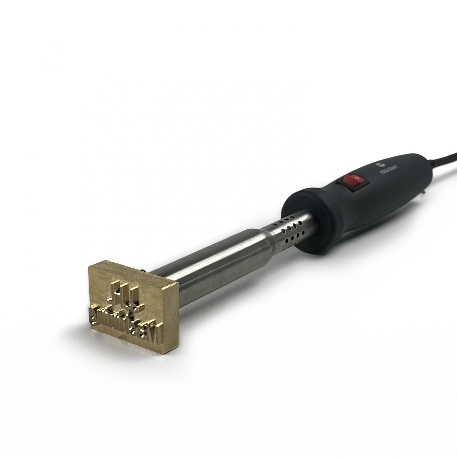 Elektrische brandstempel met eigen logo - JH Machining