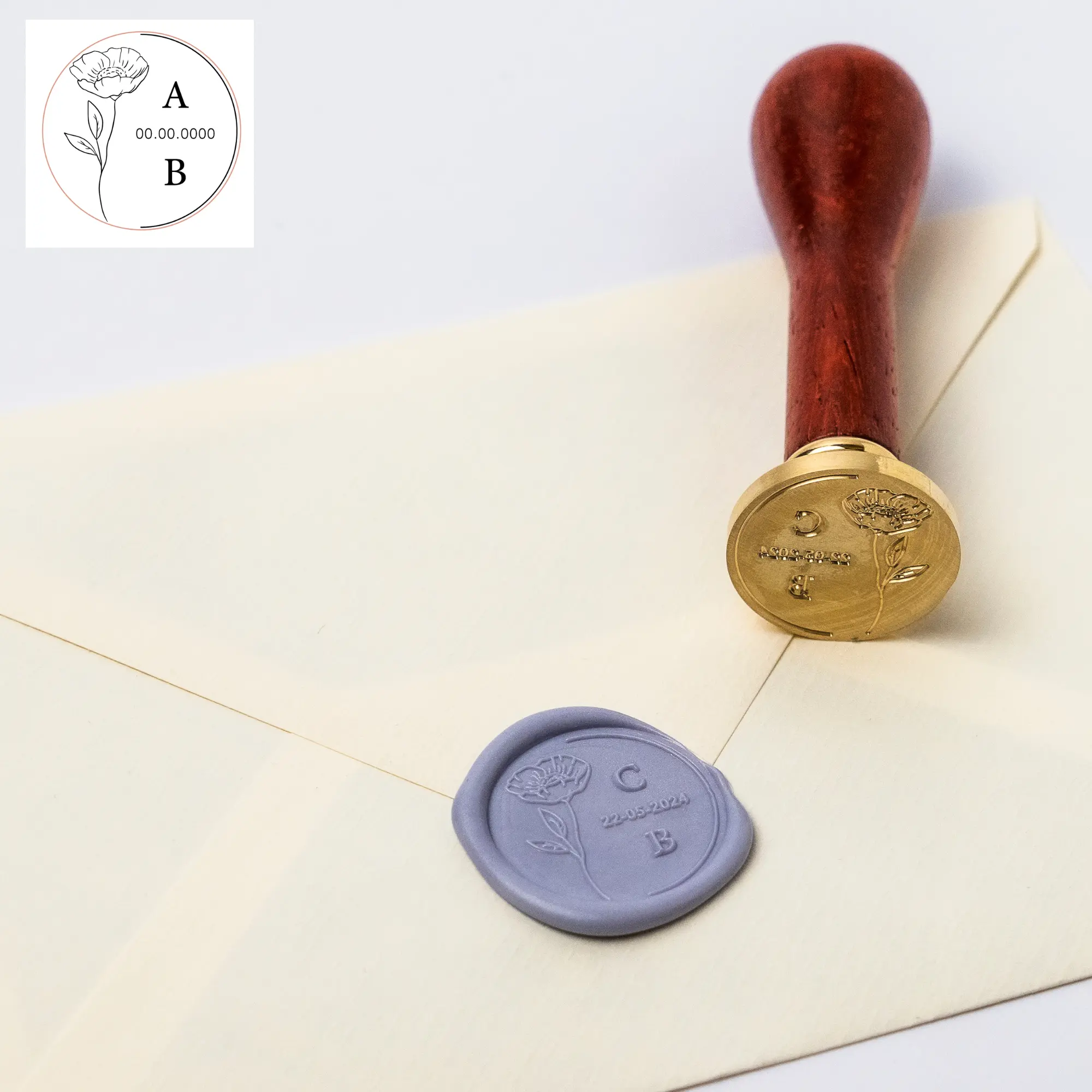 Lakstempel voor bruiloften - JH Machining